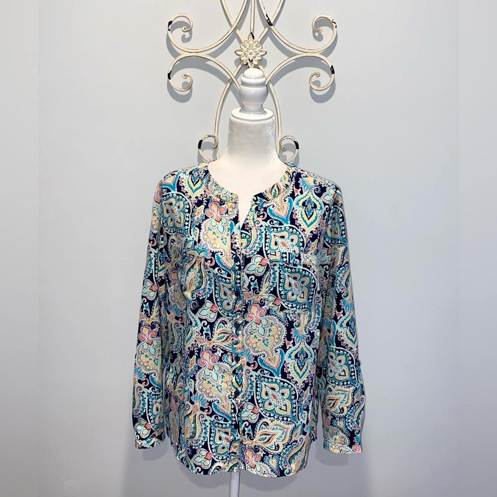 Kim Rogers Long Sleeve Top - Large